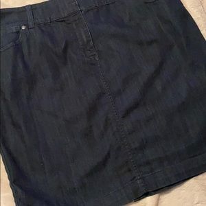 Perfect Denim Skirt